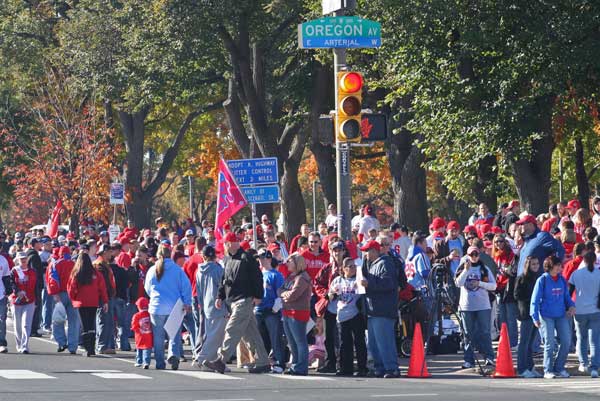 Phillies World Series Parade Route 2008, ___ Sent from Sean…