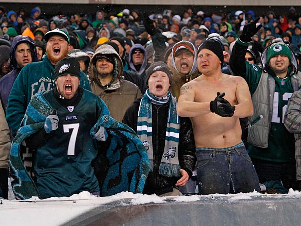 Eagles Fan Spits In The Face Of A Saints Fan [VIDEO] - CBS Detroit