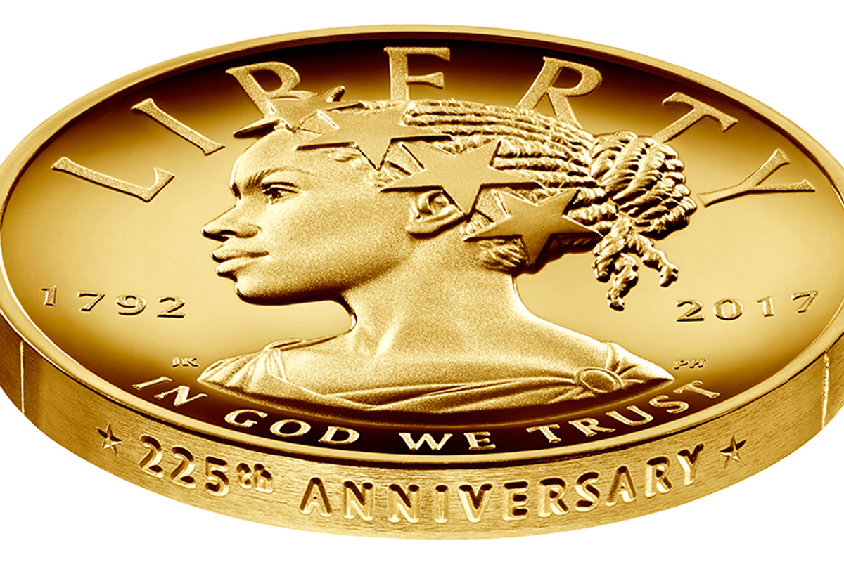 African American Lady Liberty featured on coin celebrating U.S. ... - Philly.com