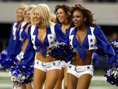 Sideline Chatter: Maybe Cowboys should consider trading uniforms with their  cheerleaders