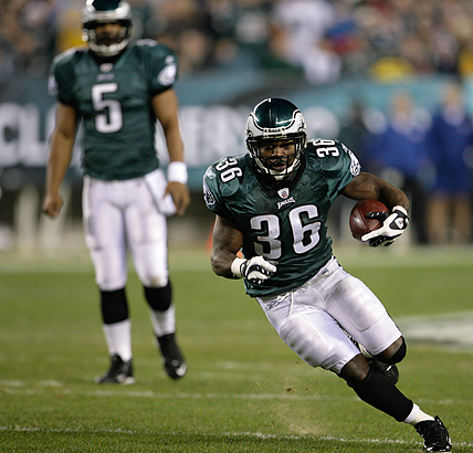 Brian Westbrook racked up 221 - Philadelphia Eagles