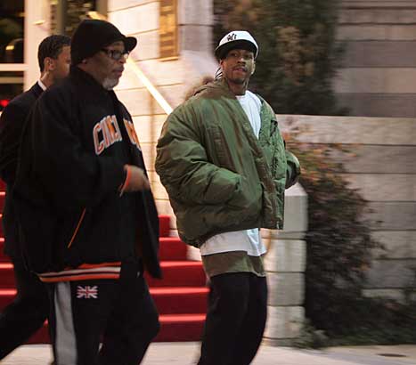 allen iverson street clothes