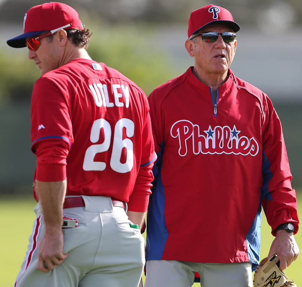 Phillies' Bowa changes pinstripes for pinstriped suit – Delco Times