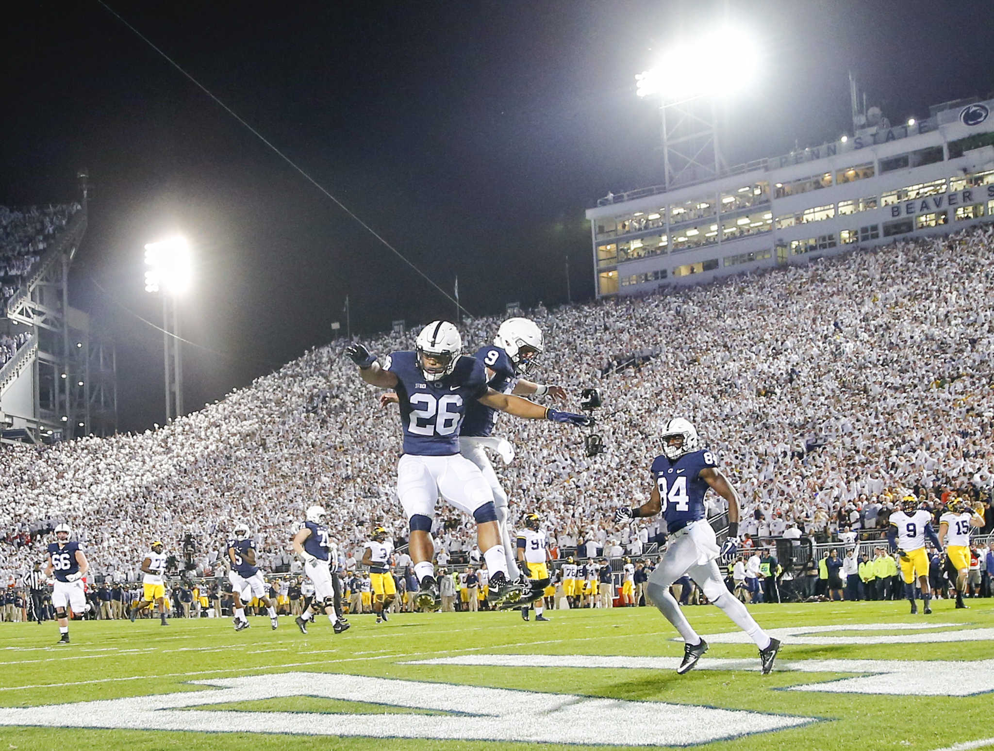 Saquon Barkley: Eagles rookie running back Miles Sanders is just getting  started