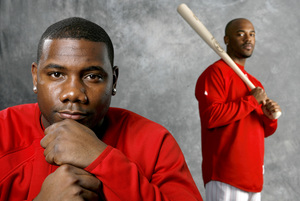 Ryan Howard (left) and Jimmy Rollins (right) are among the Phillies' African American team leaders. The Phils have come a long way since they were the last National League team to have a black player. See a slide show on the Phillies' new era at philly.com.