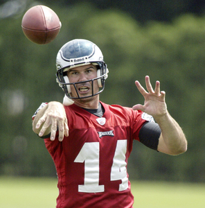 Eagles backup A.J. Feeley must have one of the best jobs in all of sports.