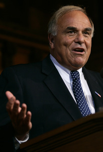 Gov. Rendell, at a Capitol news conference, said his lawyers were reviewing the Senate committee's subpoenas.