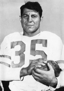 Pete Pihos led the league in receiving his last three years.