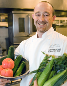 Executive chef Christopher Lichtman has fond memories of visiting his grandfather's farm as a youth.