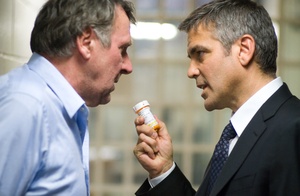 Tom Wilkinson and George Clooney are both excellent as lawyers at a firm that represents an agribusiness in the slowly unfolding but sharp thriller, written and directed by Tony Gilroy, which examines morals and truth.