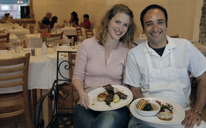 Kathryn and Davide Faenza - she does desserts, he handles the savory dishes - have branched out from their tiny L'Angolo with the larger Salento in Center City.