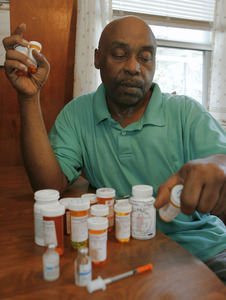 Sid Smith of West Philadelphia lost his health insurance when he lost his job because of a heart attack.
