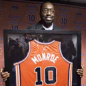 LEGENDARY GAME NBA EARL MONROE BRAVES HIGH SCHOOL MEN'S