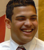 Joaquin Rosa , 18, plans to be a role model.