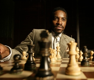 André Benjamin in Guy Ritchie's "Revolver," about an ex-con's seeking revenge against a casino big shot. It's been two years since the film premiered.