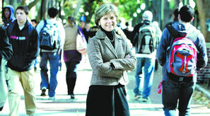 Wachovia's Ann Lanahan Gill says with nonprofits, not only do you deal with officers, "you also deal with the boards, who are the business leaders."