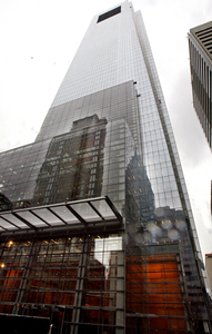 Comcast Center, the 57-story tower at 17th and JFK, won't be completed until spring.