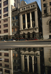 The buildings, a 1915 neoclassical temple and a 1962 addition, were to be incorporated into the expanded Convention Center.