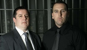 Lt. John Walker (left) and Detective Joe Murray