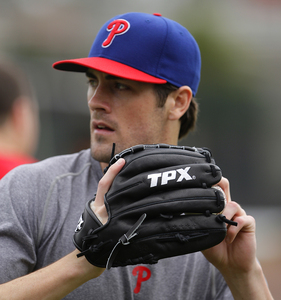 Cole Hamels gets chiropractic therapy two to three times a week.