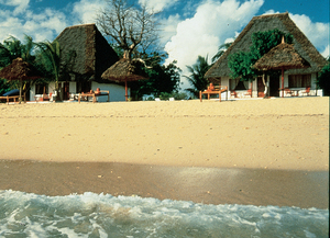 Bungalows on Chapwani Island , which accommodates a maximum of 20 visitors.