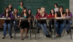 "High School Confidential" for the next eight Mondays follows a dozen girls from freshman year through graduation.