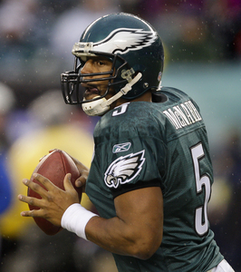 Donovan McNabb was outspoken about adding weapons on offense.
