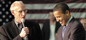 Former Air Force Gen. Merrill McPeak condemned remarks by Bill Clinton he said questioned Sen. Barack Obama's patriotism. Sen. Hillary Clinton is "just trying to tear me down," Obama said.