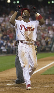 Jimmy Rollins plays key role in the Phillies' explosive offense.