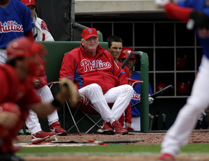 Charlie Manuel is going into Phils' season with pitching concerns.