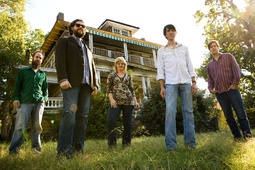 The Drive-By Truckers reached back to the roots of Southern rock to put on a raucous show before a rowdy, sold-out crowd on Thursday.