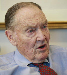 John C. Bogle , founder of the Vanguard Group, in Malvern.