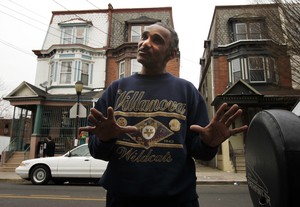 "It's the strongest church in this community," Mark Drayton of Camden says, reacting to plans to shut Holy Name Church. Though not a Catholic, he sees the church as valuable to North Camden.