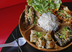 Vietnam Restaurant's barbecue platter is now available at a sister site in W. Philadelphia.