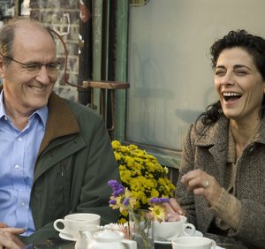 Richard Jenkins, Hiam Abbass in the offbeat fable that gently criticizes bureaucracies that dehumanize.