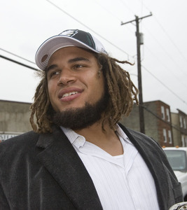 Trevor Laws: a defensive tackle from Notre Dame.