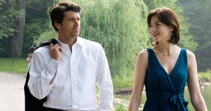 Patrick Dempsey (left) with "Made of Honor" co-star Michelle Monaghan.
