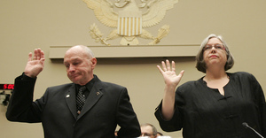 Among those testifying before the House subcommittee were Leroy Hubley of Toledo, Ohio, whose wife and son died after taking heparin, and Johanna Marie Staples, also of Toledo, whose husband died after taking the drug.