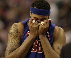 Rasheed Wallace and his experienced teammates have won the last two games in the series.