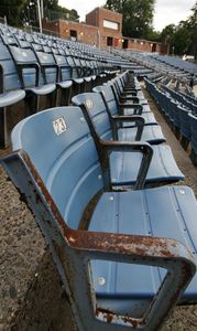 Replacing seats at the crumbling Dell is just one of the tasks ahead.