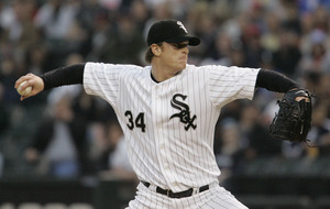 Gavin Floyd's no-hitter extended into the ninth inning.