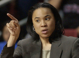Dawn Staley is credited with reviving the Owls' program.More coverage in Sports.