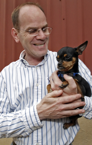 Doug Rae (above), chief operating officer at the Philadelphia Animal Care and Control Ass'n, says he & CEO Tara Derby have disagreed over when an animal is too dangerous for adoption.