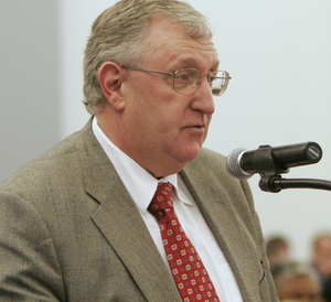 Brien N. Gardiner is on paid leave as a consultant.