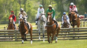 Steeplechasers in the 2006 Radnor Hunt. This year's events feature top riders such as Matt McCarron, Danielle Hodsdon and Jody Petty.