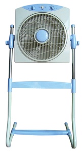 A portable fan with at least three speed settings is just right.