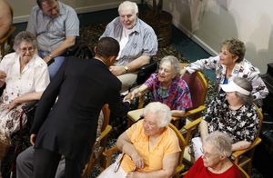 Campaigning in Oregon, Barack Obama said: "Privatizing Social Securitywas a bad idea when George W. Bush proposed it; it's a bad idea today."