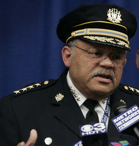 Police Commissioner Charles Ramsey holds a news conference on Monday to discuss the punishment for the officers involved in the May 5 beating of three men.