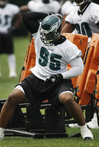 Jerome McDougle has had a star-crossed, injury-filled career with the Eagles.