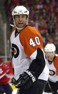 Vinny Prospal had fast start in first round of playoffs.
